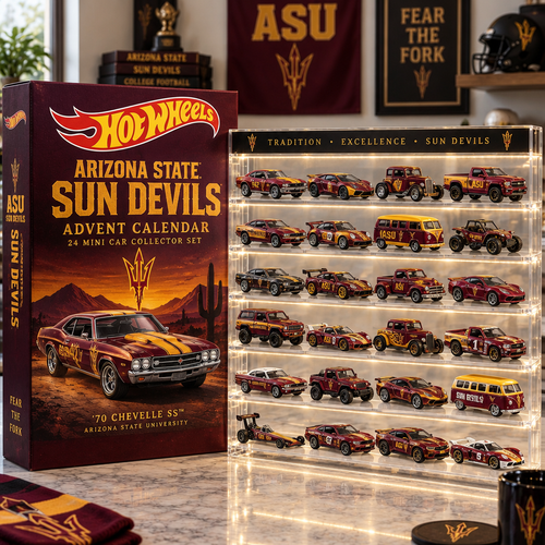 Arizona State Sun Devils Premium Mini Car Advent Calendar